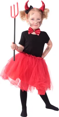 Obrázok produktu pre Detský kostým Devil Tutu Sukňa s Accs.