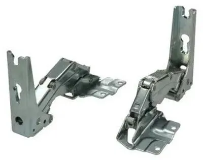 Image de Kit de charnières Hettich, pour réfrigérateurs ou congélateurs intégrés, référence 12004051 (2 pièces)