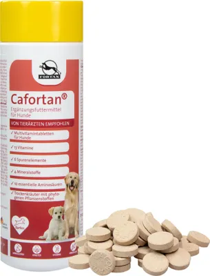 Produktbild von Cafortan Vet Vitaminkonzentrat für Hunde, 300 g Tabletten