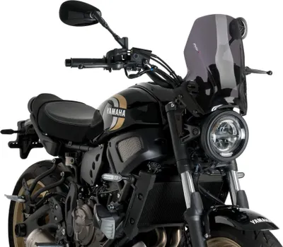 Produktbild von Windschild Puig New Generation Sport 345 x 275 mm mit ABE für Yamaha XSR700 Bj. 2022 - 2026