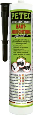Produktbild von Petec Multifunktionelle Nahtabdichtung, schwarz 310 ml