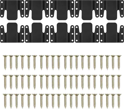 Produktbild von 10 Stück Sofa-Verbindungsstücke, universelle Sofa-Verbindung, einfach zu installierende Clips für Sofas, stabile Möbelverbinder, Verbindungshalterung mit Schraube