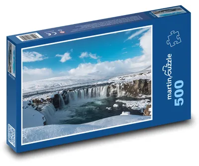 Obrázek produktu pro martinpuzzle - Puzzle 500 - Island - Godafoss