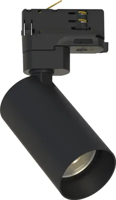 Immagine prodotto di Faretto per binario a 3 circuiti CTLS nero regolabile GU10 Nowodvorski 10235