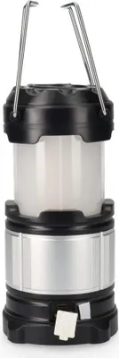 Image de Lanterne Camping Edm Rechargeable, Double Alimentation, 4 Modes - Edm