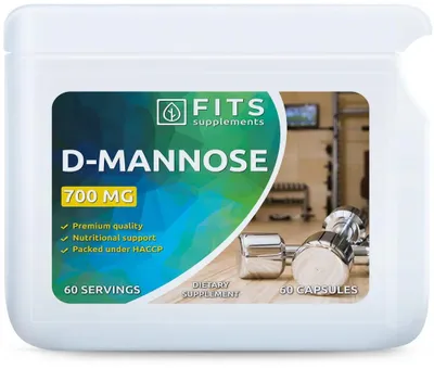 Produktbild von D-Mannose 700 mg, 60 Kapseln