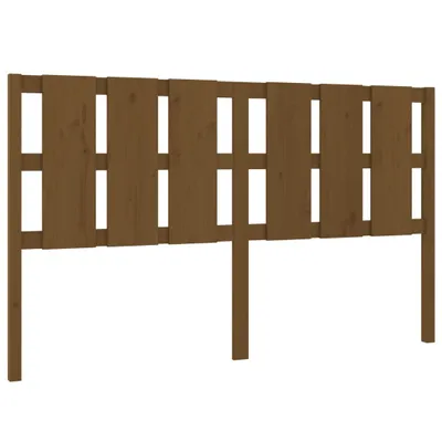 Produktbild von vidaXL Bett-Kopfteil Honigbraun 185,5x4x100 cm Massivholz Kiefer
