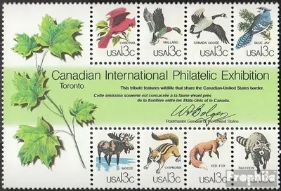 Produktbild von Briefmarken USA 1978 Mi Block16 (kompl.Ausg.) postfrisch Briefmarkenausstellung