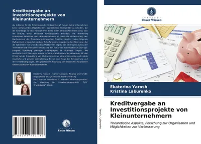 Produktbild von Kreditvergabe an Investitionsprojekte von Kleinunternehmern