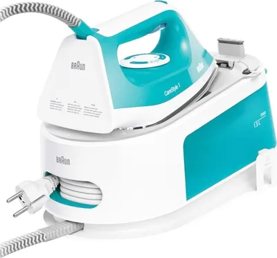 Produktbild von Braun IS1013GR CareStyle 1 Dampfbügelstation Türkis/Weiß