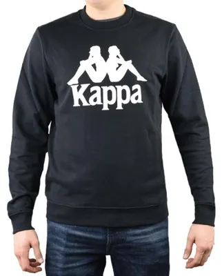 Produktbild von Kappa - "Sertum Rn" Sweatshirt für Herren PP7672 (L) (Schwarz)