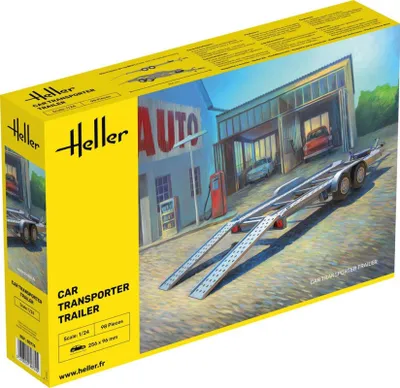 Productafbeelding van Heller 80774 - Aanhanger voor het vervoeren van auto's