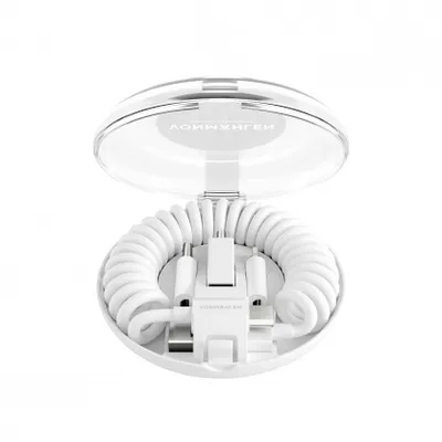 Produktbild von Vonmählen allroundo MFI Cable All-in-One- Kabel Ladekabel Lightning Adapter weiß
