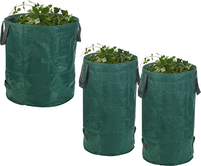 Produktbild von PARKSIDE® Gartensack 3er Set mit Tragegriffen
