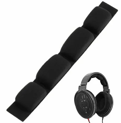 Velour Ohrpolster Kopfband für Sennheiser Kopfhörer HD545, HD580, HD600, HD650, HD660 - nur Kopfband