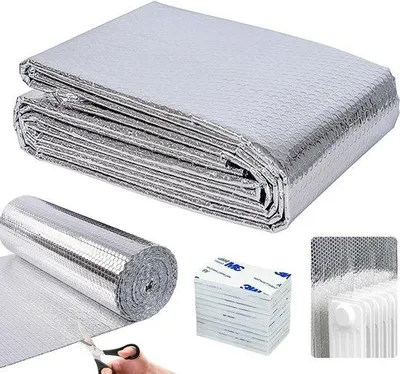 Obrázek produktu pro Reflexní fólie 5 m x 60 cm, tloušťka 35 mm, pro tepelnou izolaci