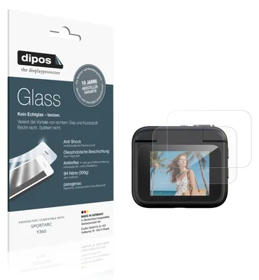 Image de 2x Protection ecrán pour SPORTARC Y360 mat Verre souple Film Protecteur 9H dipos