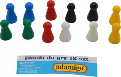 Immagine prodotto di ADAMIGO Pezzi da gioco 12 pz 05314