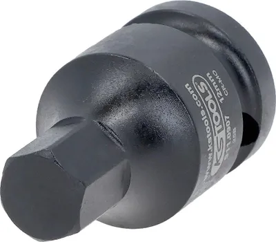 Produktbild von KS Tools  1/2" Kraft-Bit-Stecknuss Innensechskant, kurz, 12 mm, 911.0907