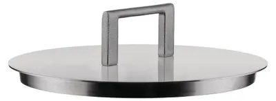 Design-Deckel 16 cm, 18/10 Edelstahl, matt, PVD-beschichtet