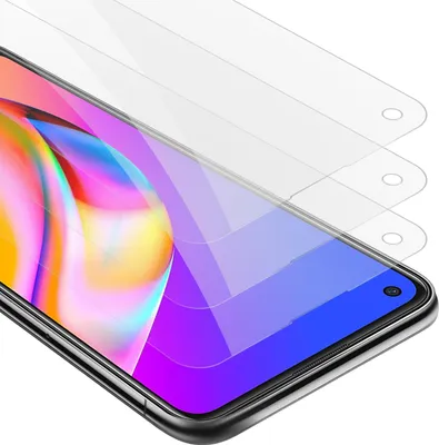 Produktbild von Cadorabo 3x Panzer Folie für Oppo A94 5G Schutzfolie in Transparent Folie Tempered Display-Schutzglas