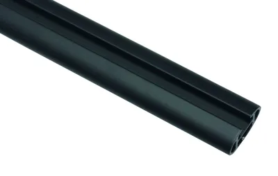 Produktbild von Gardinia Trägerverlängerung schwarz, Ø 16 mm 18 cm
