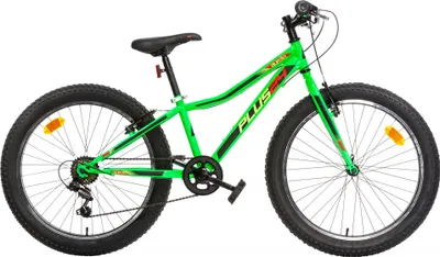 Image de Plus 24 pouces 38 cm Junior 6G Frein sur jante Vert
