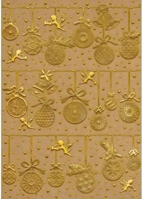 Produktbild von Designkarton Weihnachten 250g/qm A4 VE=25 Blatt Motiv 01 Weihnachtskugeln