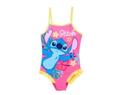 Produktbild von Disney Stitch Badeanzug - Badeanzug Disney Stitch - rosa - Größe 104