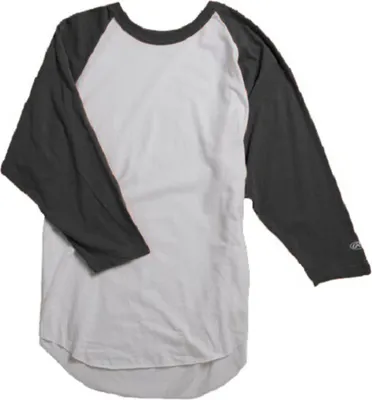 Produktbild von Rawlings MTT3000 3/4 Sleeve Crew Neck Shirt XL Black Baseball/Softball Artikel