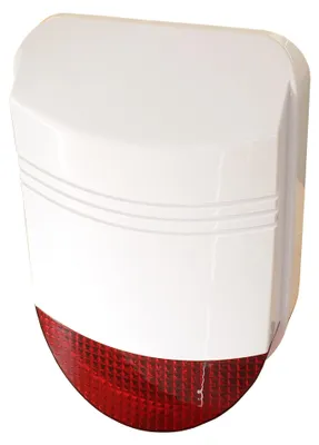 Productafbeelding van Draadloze buitensirene 12 volt voor alarmsysteem - 105 dB met repeaterfunctie