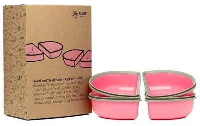 Immagine prodotto di SUREFEED, Set di 2 contenitori parziali, colore rosa