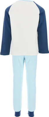 Produktbild von Frozen - Die Eiskönigin Elsa Pyjama Polar Fleece Schlafanzug Plüsch, Farbe:Blau, Größe:110