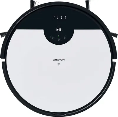 Obrázek produktu pro MEDION S20 SW, Kombinovaný, Černá, Bílá, Kulatý, 0,6 l, Nabíjecí, 0,06 l