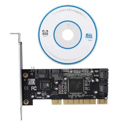 Obrázok produktu pre PCI na 4 interné porty SATA, 1,5 Gbit/s, čipová sada Sil3114 pre kartu radiča RAID