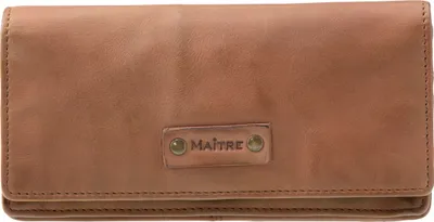 Produktbild von Maitre Steinbach 4060001790 Immine Purse Lh14F Leder Geldbörse Vintagelook 703 cognac