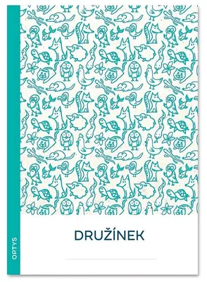 Obrázek produktu pro OPTYS Zápisový sešit Družínek tyrkysový, 10 listů