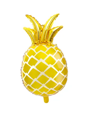 Zdjęcie produktu dla Balon foliowy Złoty Ananas 38x63cm na urodziny