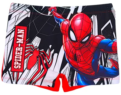 Produktbild von Badehose Spider-Man Rot 104 cm