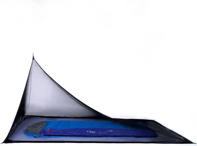 Image de Moustiquaire compacte et légère pour le camping et sac de transport - moustiquaire pour lit - sac de couchage, tente, lit (simple)