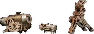 Zdjęcie produktu dla Puzzle 3D, rewolwer-akcesoria taktyczne, HC, drewno