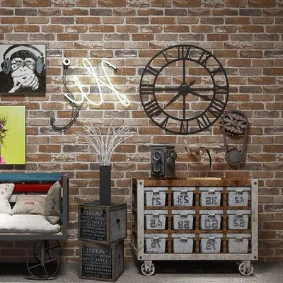 Produktbild von Selbstklebende Wandsteine Wandstickers - Vinyl Wandstickereien für Wohnzimmer Küche Schlafzimmer - 44 x 600 cm