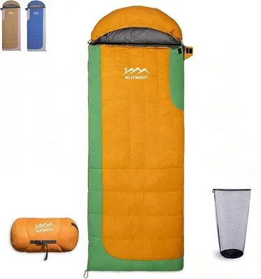 Imagen del producto de Saco de dormir ultraligero con relleno de plumas