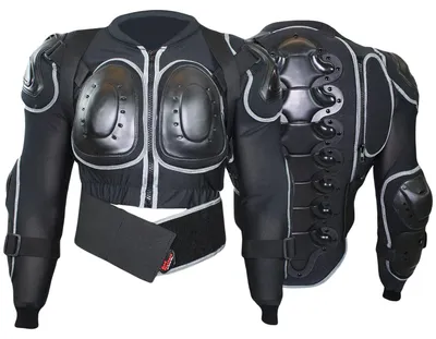 Produktbild von Protektorenjacke Motorrad Motocross Skatebording protektoren, Größe:50/M