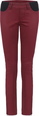 Produktbild von Bauchband-Umstandshose in Burgund für Damen