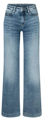 Produktbild von Mac - Damen 5-Pocket Jeans, DREAM WIDE authentic (5439-90-0358L), Größe:W34, Länge:L30, Farbe:sky blue wash (D403)