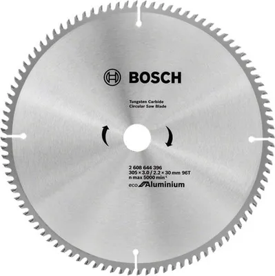 Zdjęcie produktu dla Bosch 2 608 644 396, Aluminium, Metal, 30,5 cm, 3 cm, 2,2 mm, 5000 RPM, 3 mm