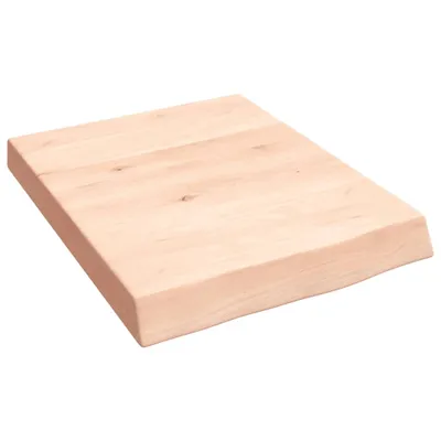 Produktbild von vidaXL Wandregal 40x50x(2-6) cm Massivholz Eiche Unbehandelt