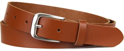 Produktbild von Ledergürtel  GERMANY, 3 cm breit, Gürtel für Damen und Herren, Braun, Größe: 110