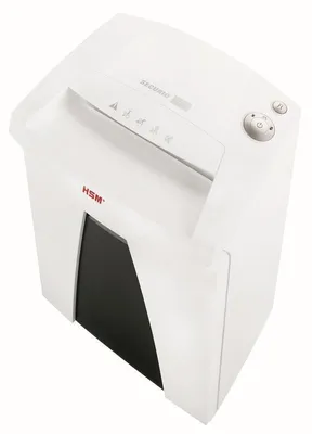 Zdjęcie produktu dla HSM Securio B24 1,9x15mm, Rozdrabnianie przez cięcie cząstek, 24 cm, 1.9 x 15 mm, 34 l, 56 dB, 3900 mm/min